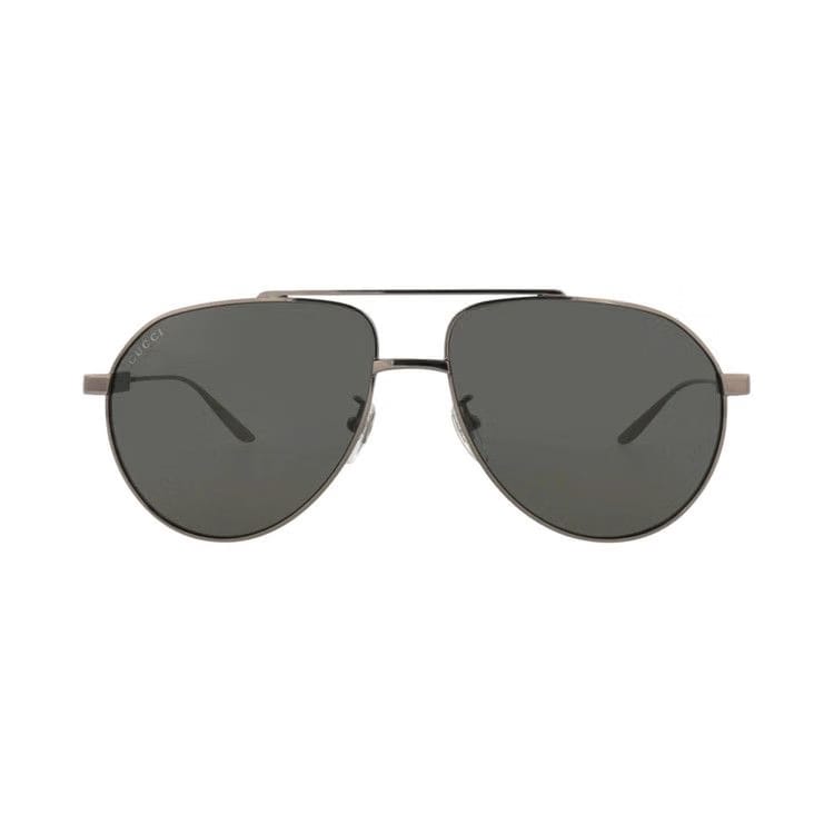 Gucci Aviator Sunglasses Ruthenium/Grey