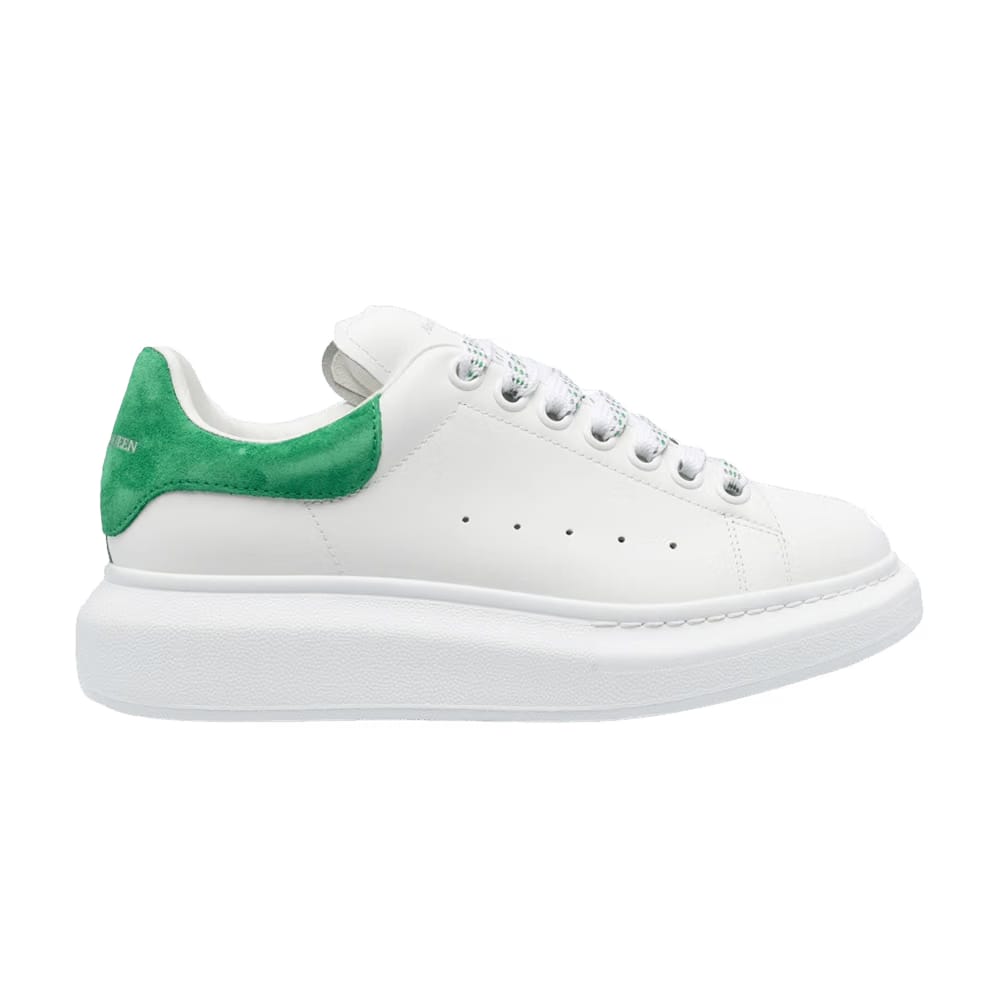 Alexander McQueen Wmns Oversized Sneaker 'White Bright Green'