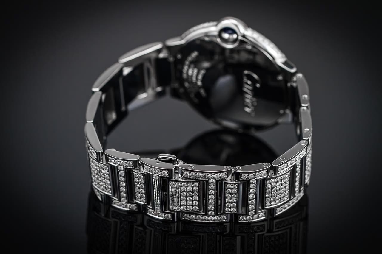 Cartier Ballon Bleu 42mm FULL ICED 42mm