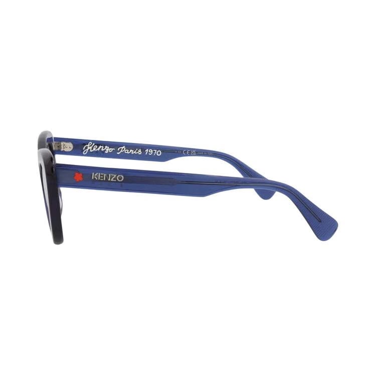 Kenzo Cat Eye Sunglasses Blue/Smoke