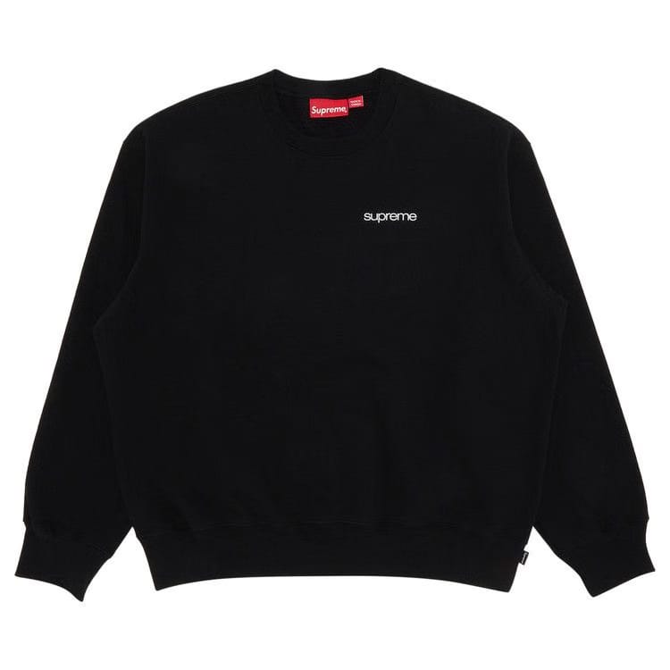 Supreme NYC Crewneck Black