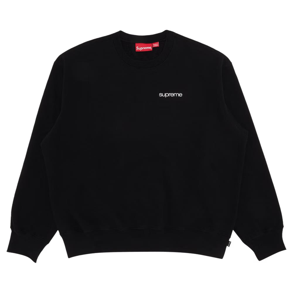 Supreme NYC Crewneck Black
