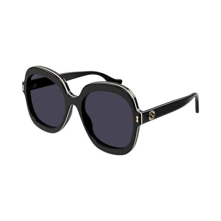 Gucci Oversized Sunglasses Black/Grey
