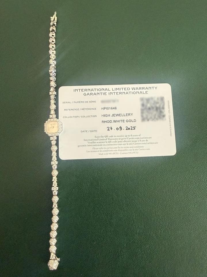 Cartier High Jewellery Rhodium-plated White Gold and Diamonds HP101648