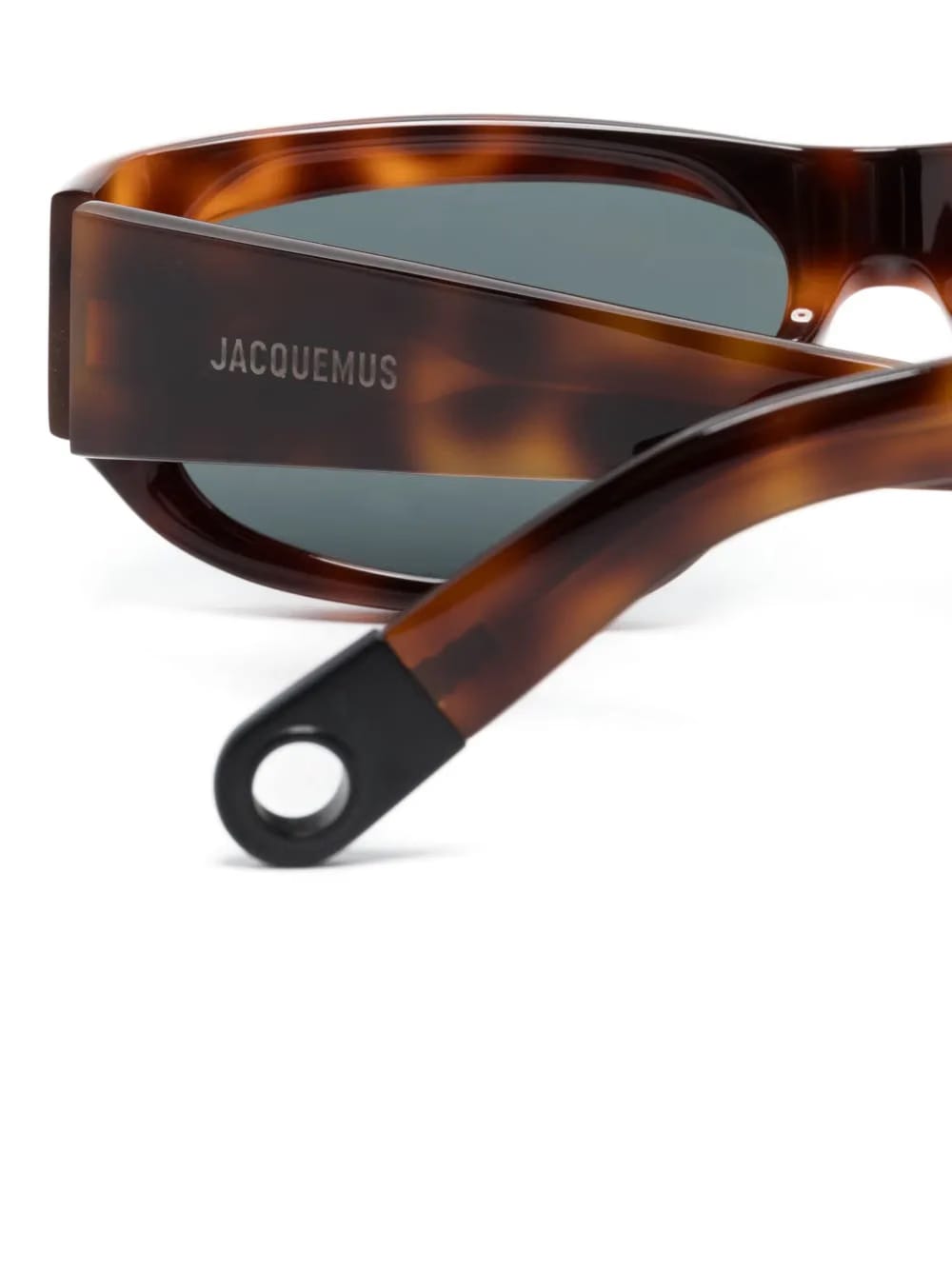 Jacquemus Pilota Sunglasses Tortoise Shell/Matte Black/Grey