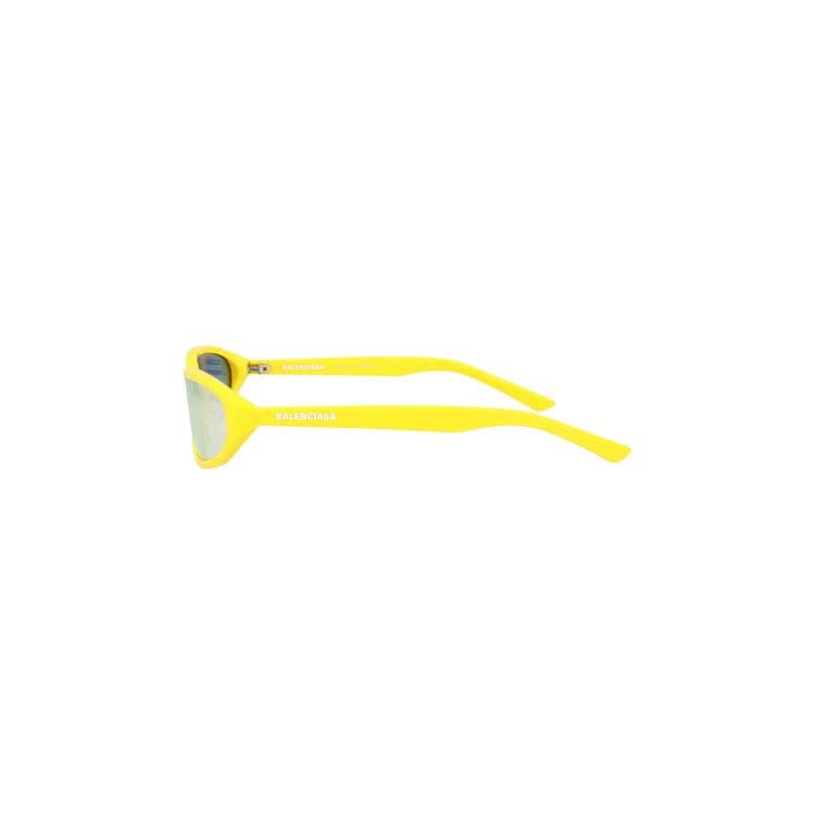 Balenciaga Square Frame Sunglasses Yellow