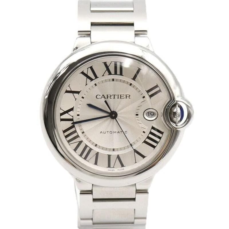 Cartier Ballon Bleu 42mm Large Automatic Steel Men's Watch aa44450