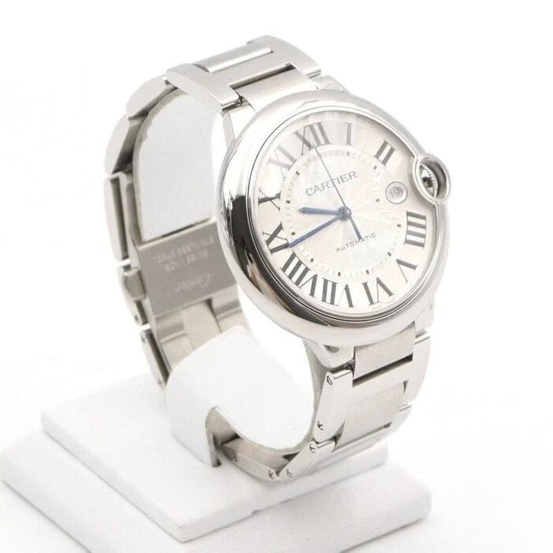 Cartier Ballon Bleu 42mm Large Automatic Steel Men's Watch aa44450