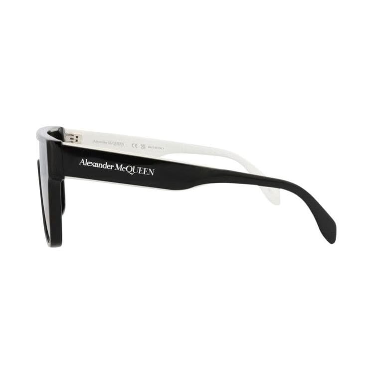 Alexander McQueen Aviator-Frame Acetate Sunglasses Black Green