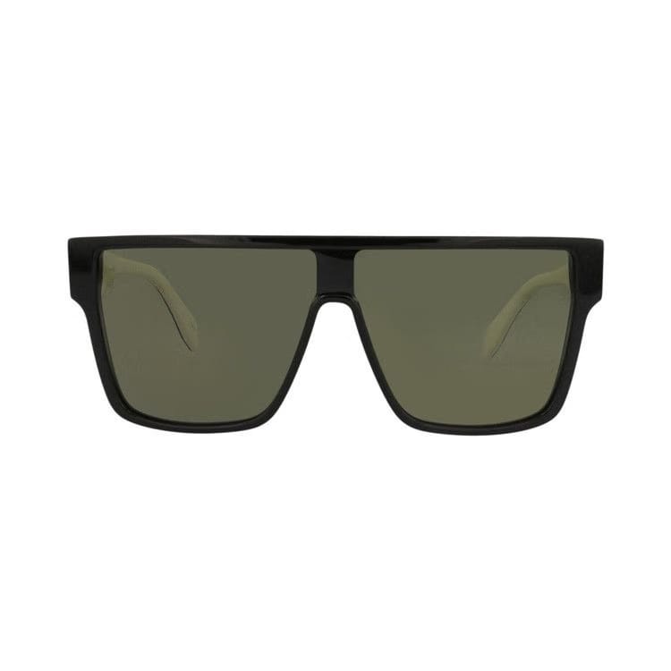 Alexander McQueen Aviator-Frame Acetate Sunglasses Black Green