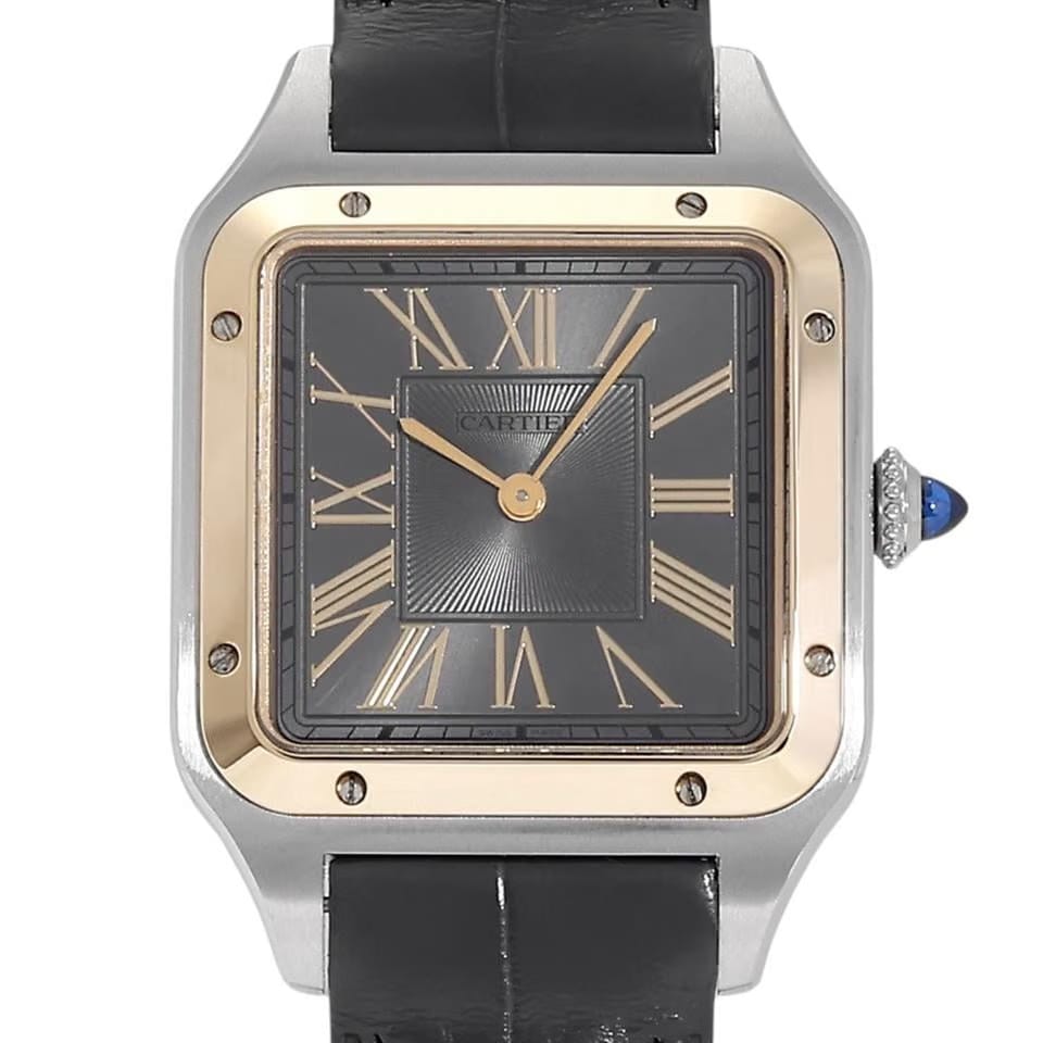 Cartier W2 Sa0028 Quartz Gold/Steel New