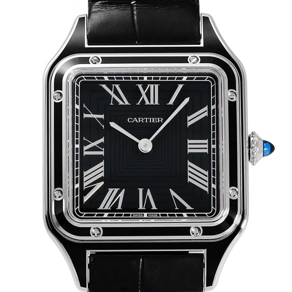 Cartier Wssa0046 Manual Winding Steel Like New & Unworn