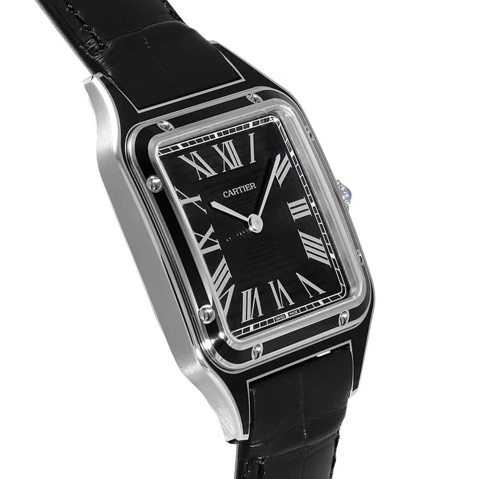 Cartier Wssa0046 Manual Winding Steel Like New & Unworn