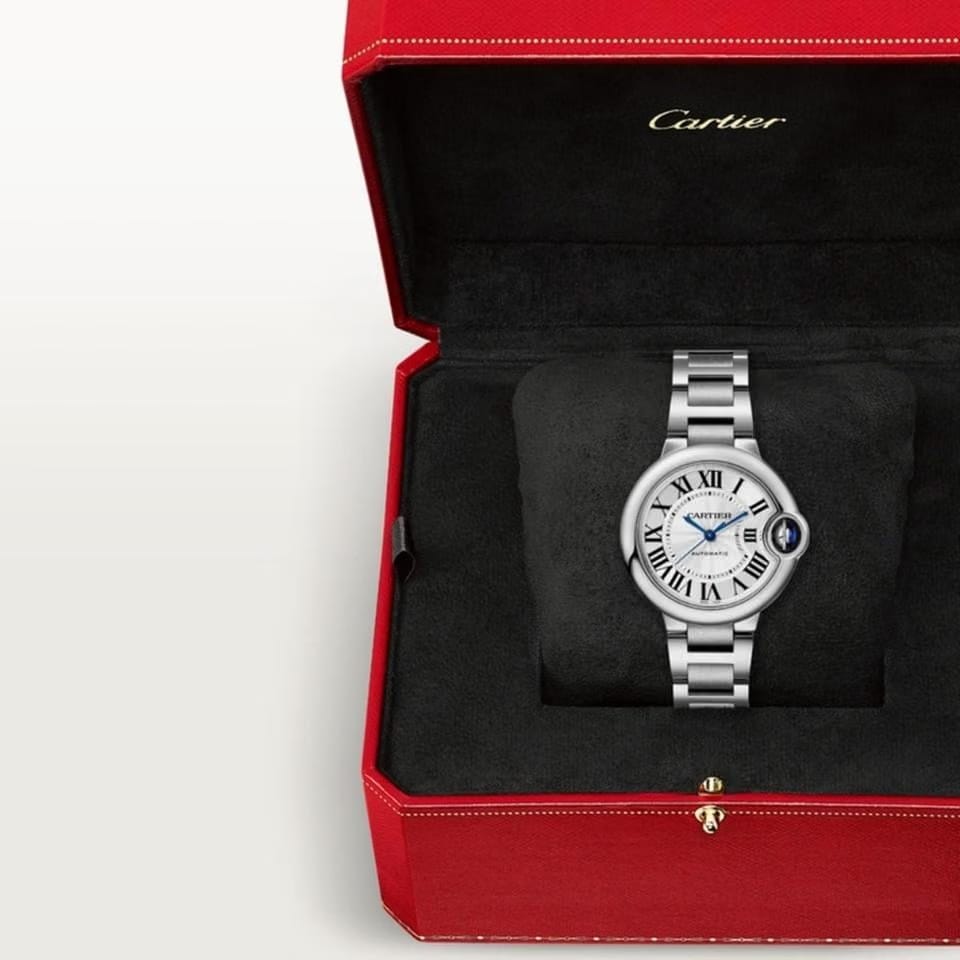 Cartier Ballon Bleu De Watch 33mm WSBB0044 Silver Dial Steel Unworn/Complete/2026