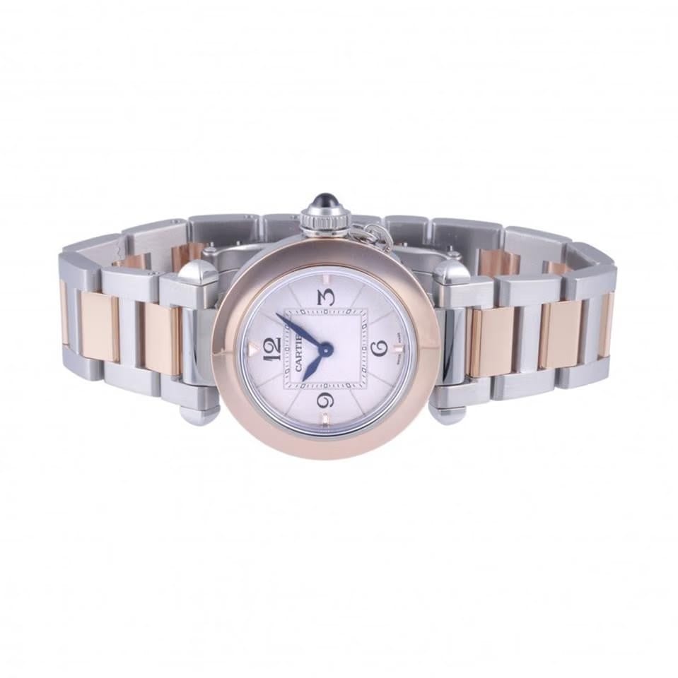 Cartier W2 PA0007 Quartz Gold/Steel New