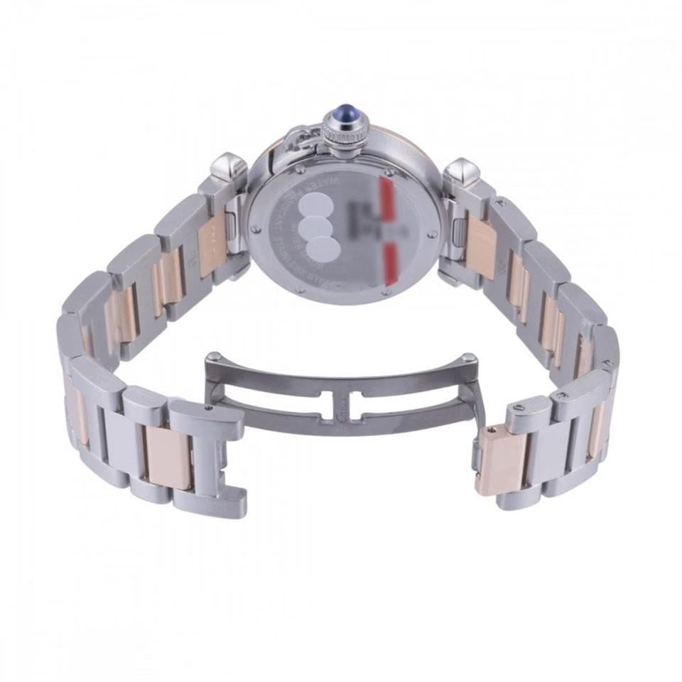 Cartier W2 PA0007 Quartz Gold/Steel New