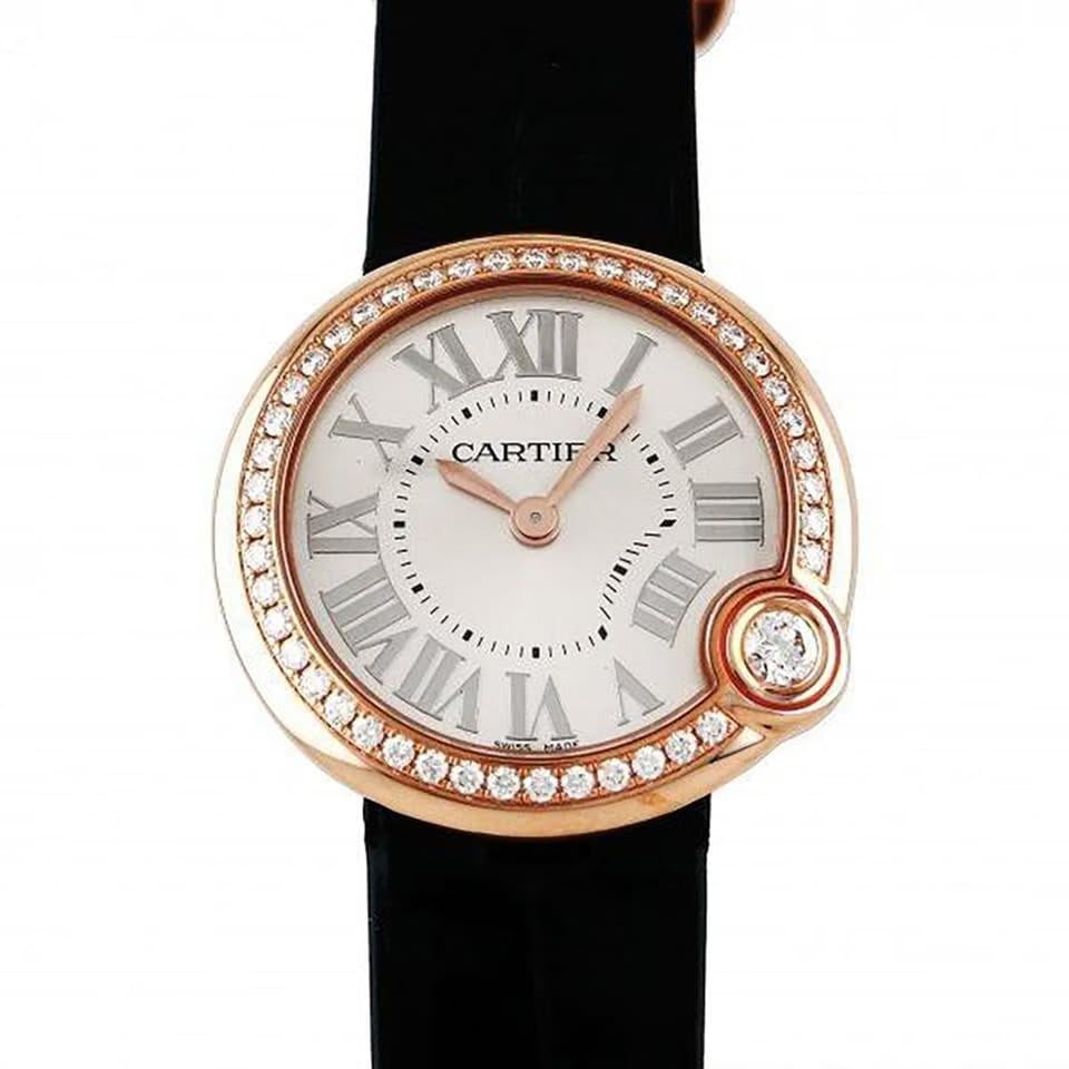 Cartier Wjbl0005 Quartz Rose Gold New