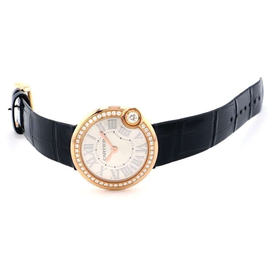 Cartier Wjbl0005 Quartz Rose Gold New