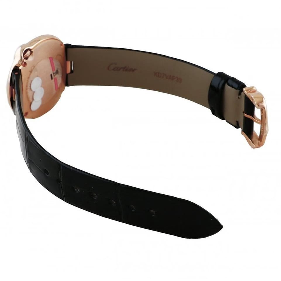 Cartier Wjbl0005 Quartz Rose Gold New