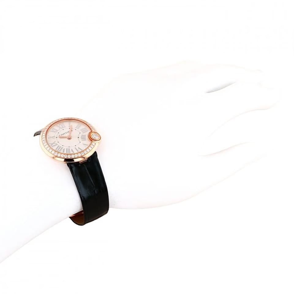 Cartier Wjbl0005 Quartz Rose Gold New