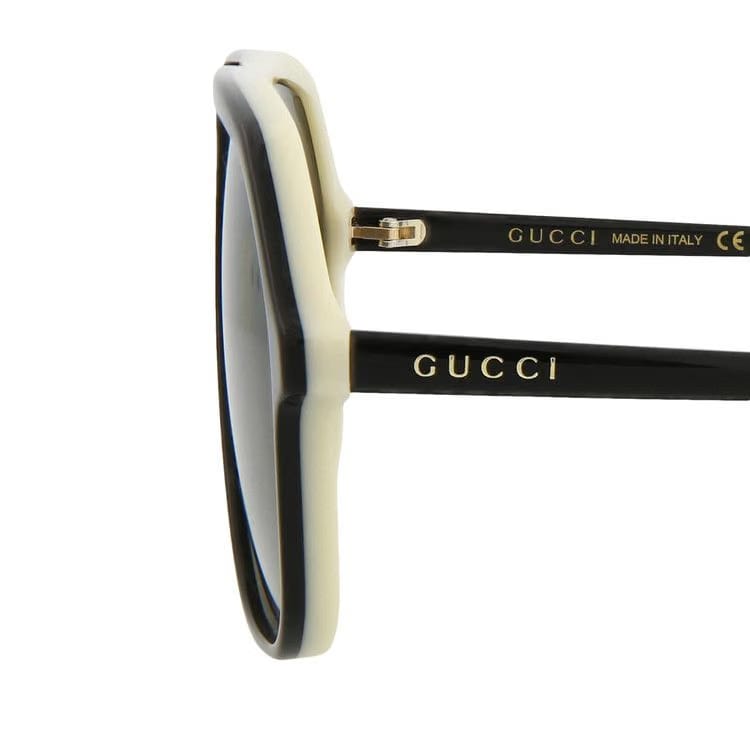 Gucci Aviator Sunglasses Black/Green