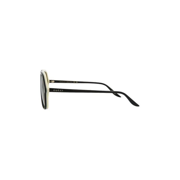 Gucci Aviator Sunglasses Black/Green