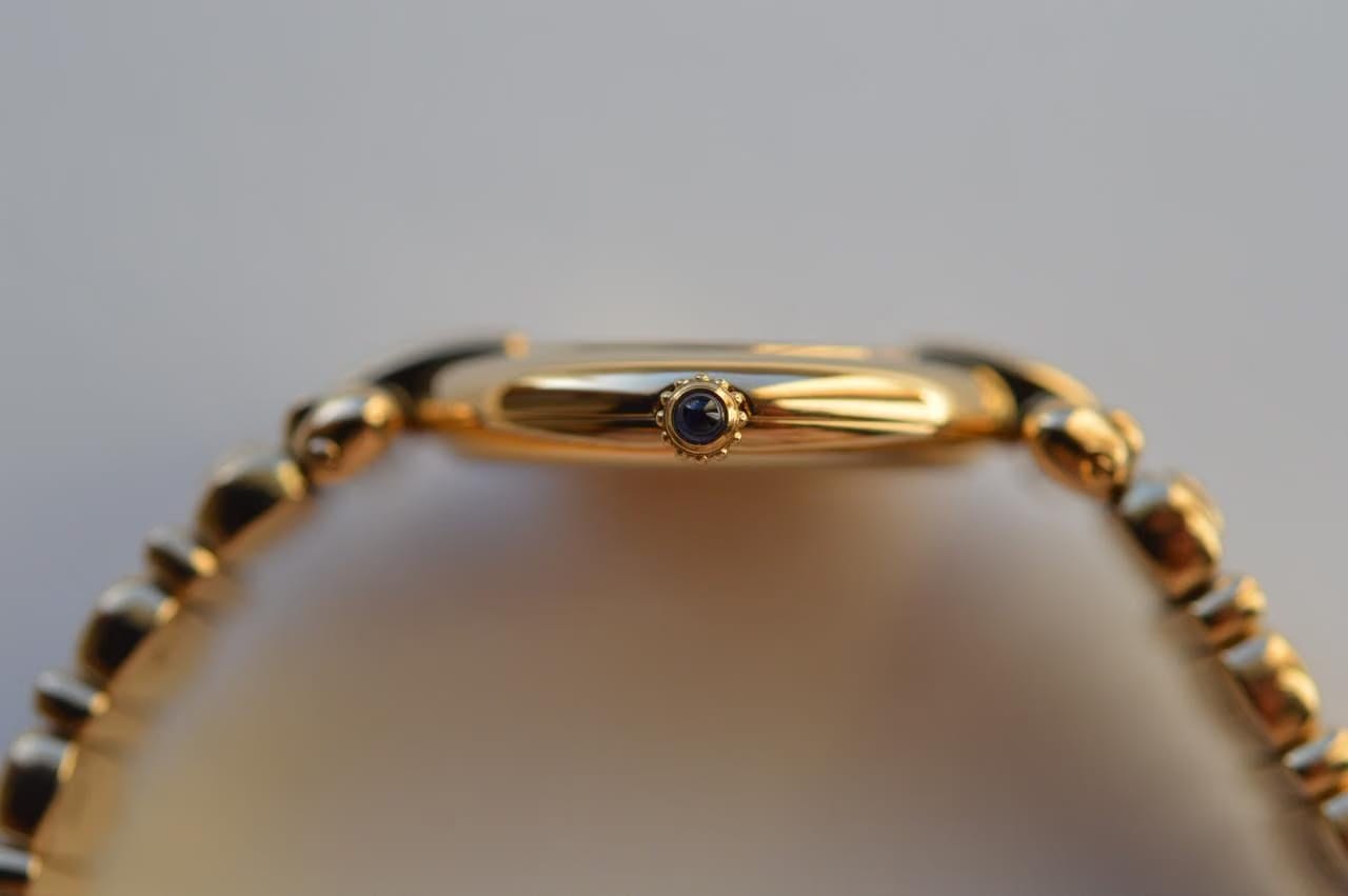 Cartier Colisée 18 K Yellow Gold Quartz Full Set NOS