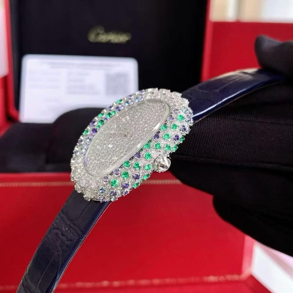 Cartier WJBA0060 Quartz White gold New