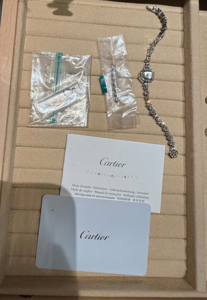 Cartier Jewelry Watch Cartier Diamond Watch Full Set 2025