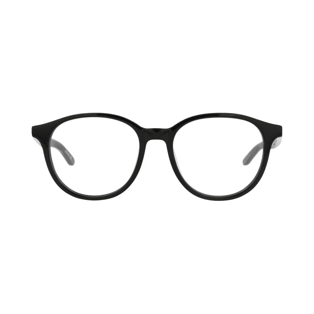 Balenciaga Round-Frame Acetate Optical Frames Black Transparent
