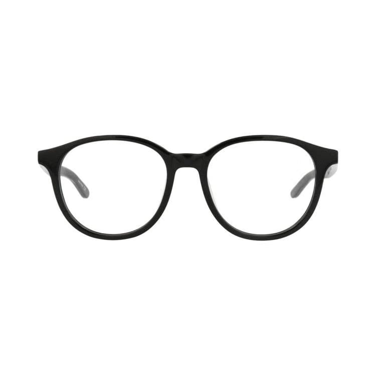 Balenciaga Round-Frame Acetate Optical Frames Black Transparent