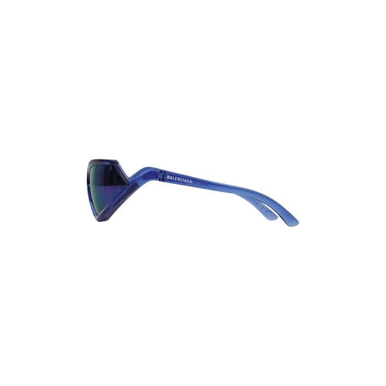 Balenciaga Side Xpander Cat Sunglasses Blue