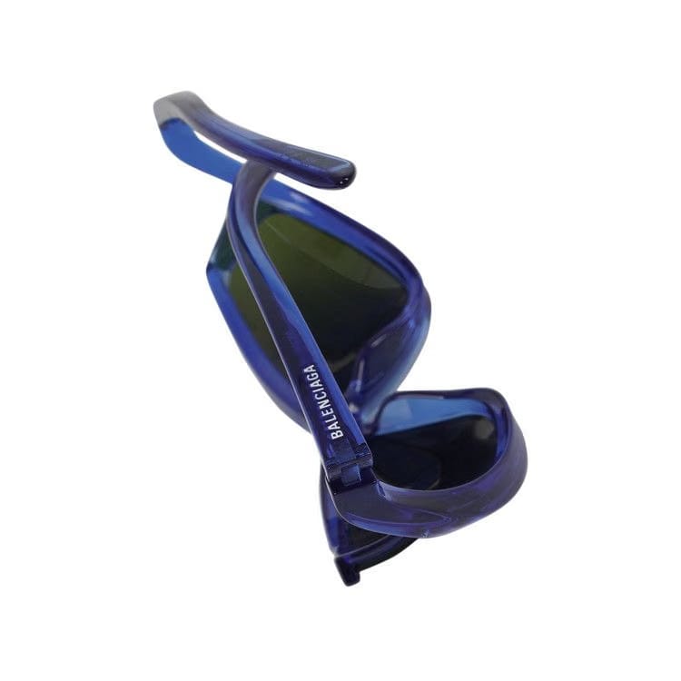 Balenciaga Side Xpander Cat Sunglasses Blue
