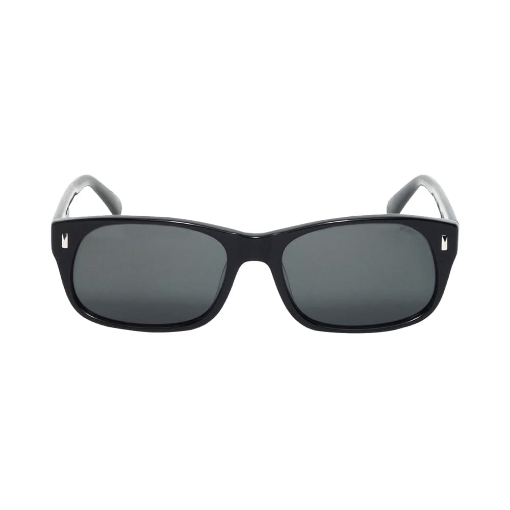 Stussy Michael Sunglasses Black/Black Lens