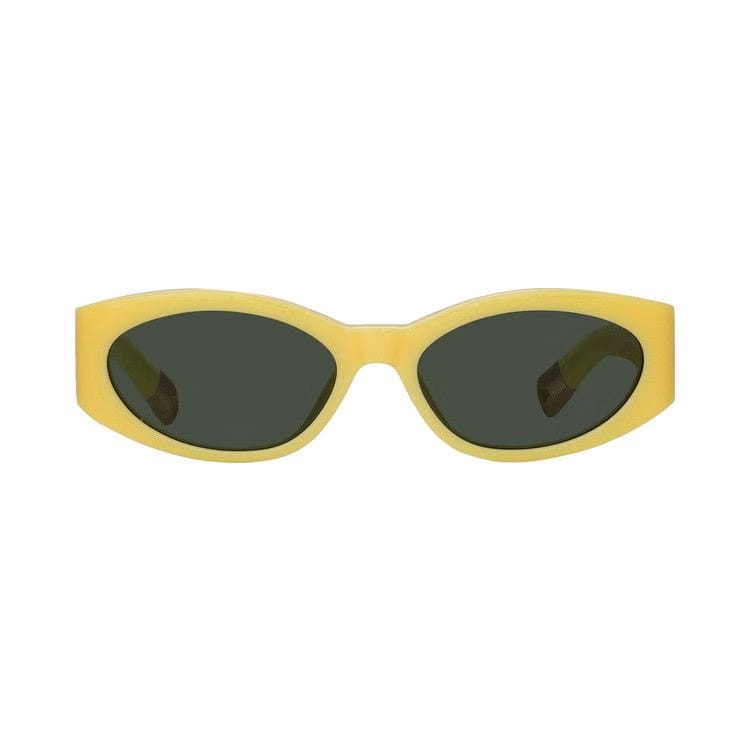 Jacquemus x Linda Farrow Ovalo Sunglasses Green