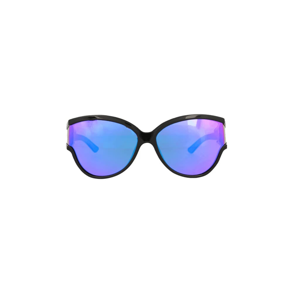 Balenciaga Round Frame Sunglasses Black