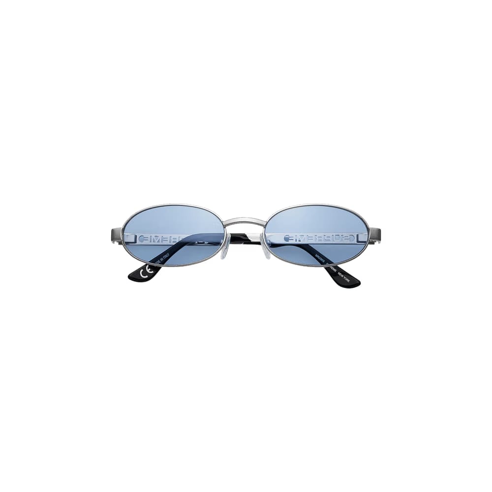 Supreme Brooks Sunglasses Silver