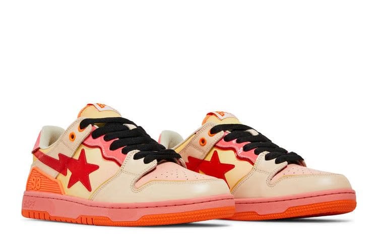 Bape Sta Sk8 Sta Orange