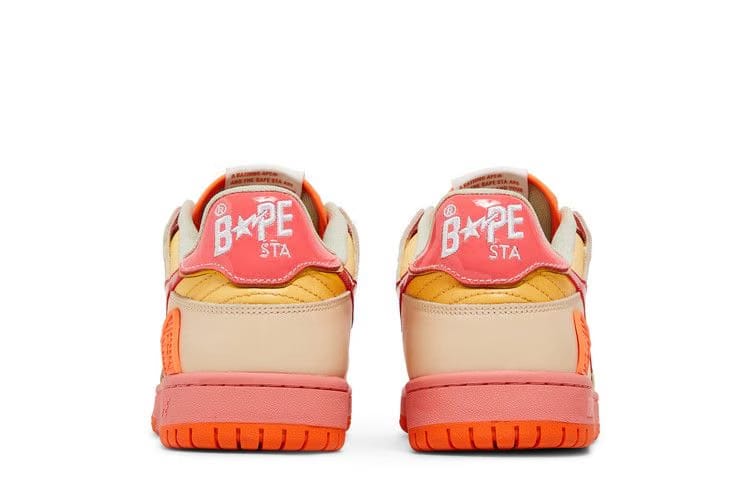 Bape Sta Sk8 Sta Orange