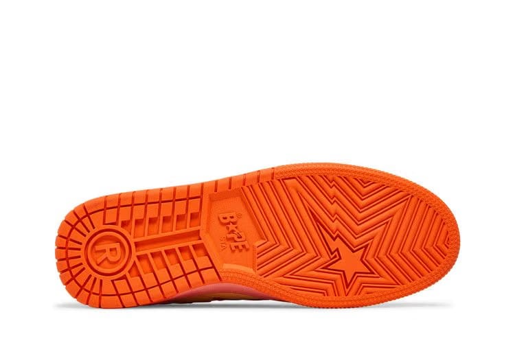 Bape Sta Sk8 Sta Orange