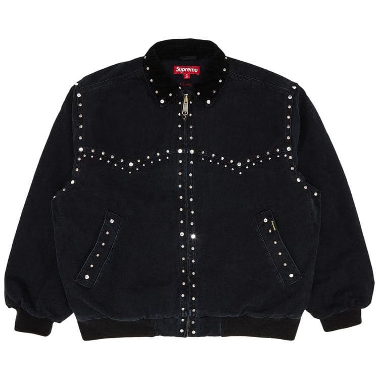 Supreme x b.b. Simon Studded Work Jacket Black