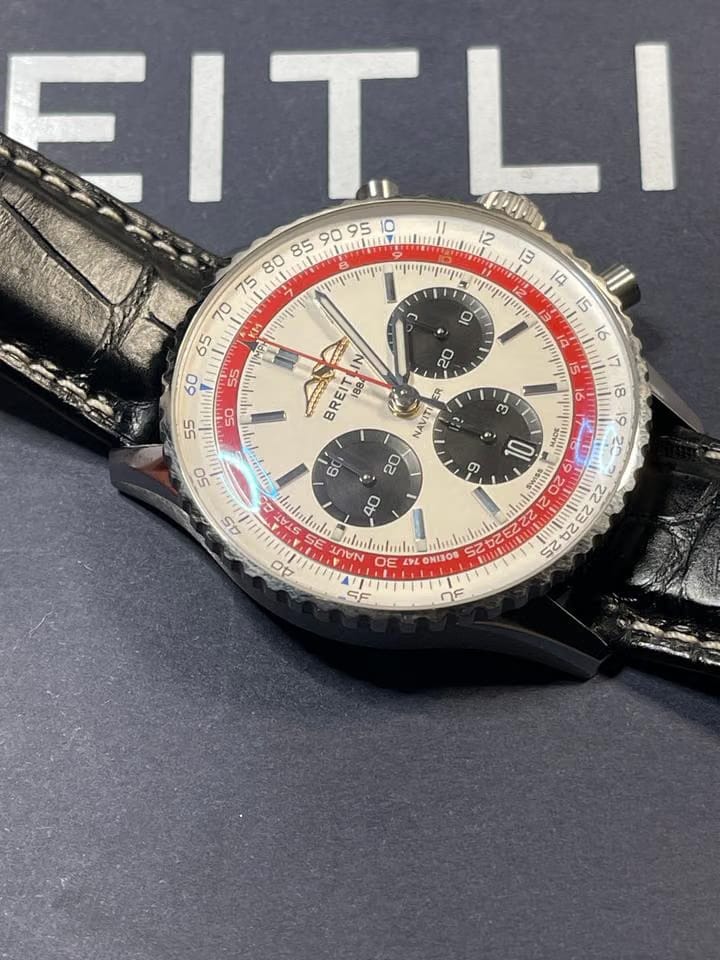 Breitling Navitimer 1 B01 Chronograph Limited edition Boeing 747