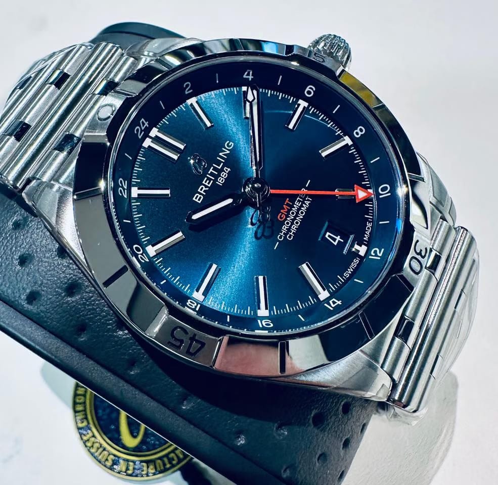 Breitling Chronomat GMTUngetragene Chronomat Automatic GMT 40 Full Set