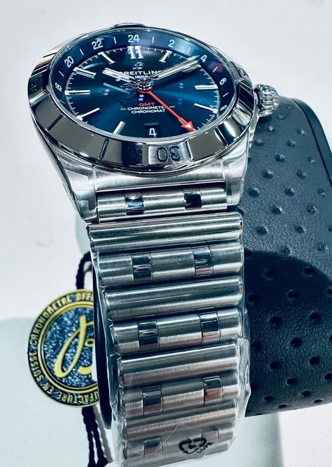 Breitling Chronomat GMTUngetragene Chronomat Automatic GMT 40 Full Set