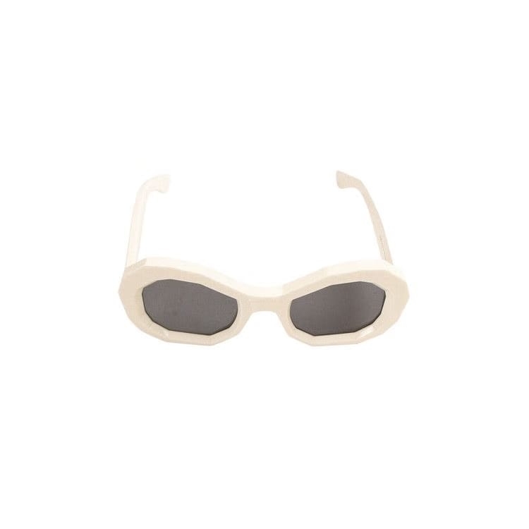 Amiri Honeycomb Sunglasses White