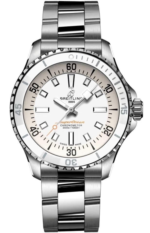 Breitling Superocean 36 Automatic 36mm White Dial NEW UNWORN A17377211 A1 A1