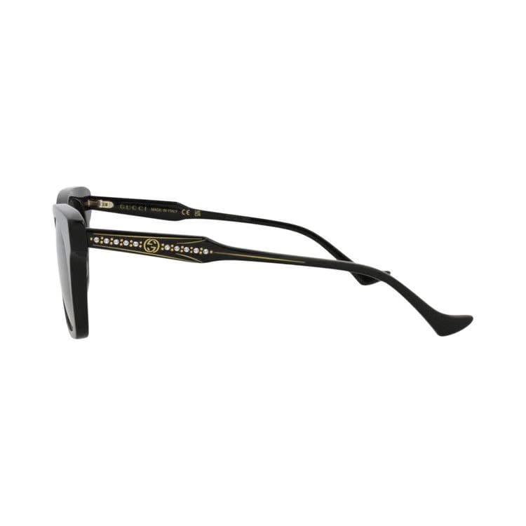 Gucci Cat Eye-Frame Recycled Acetate Sunglasses Black Grey