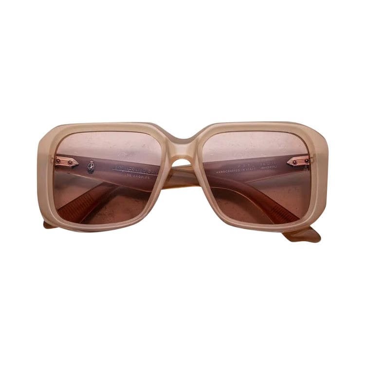 Jacques Marie Mage Square Sunglasses Brown