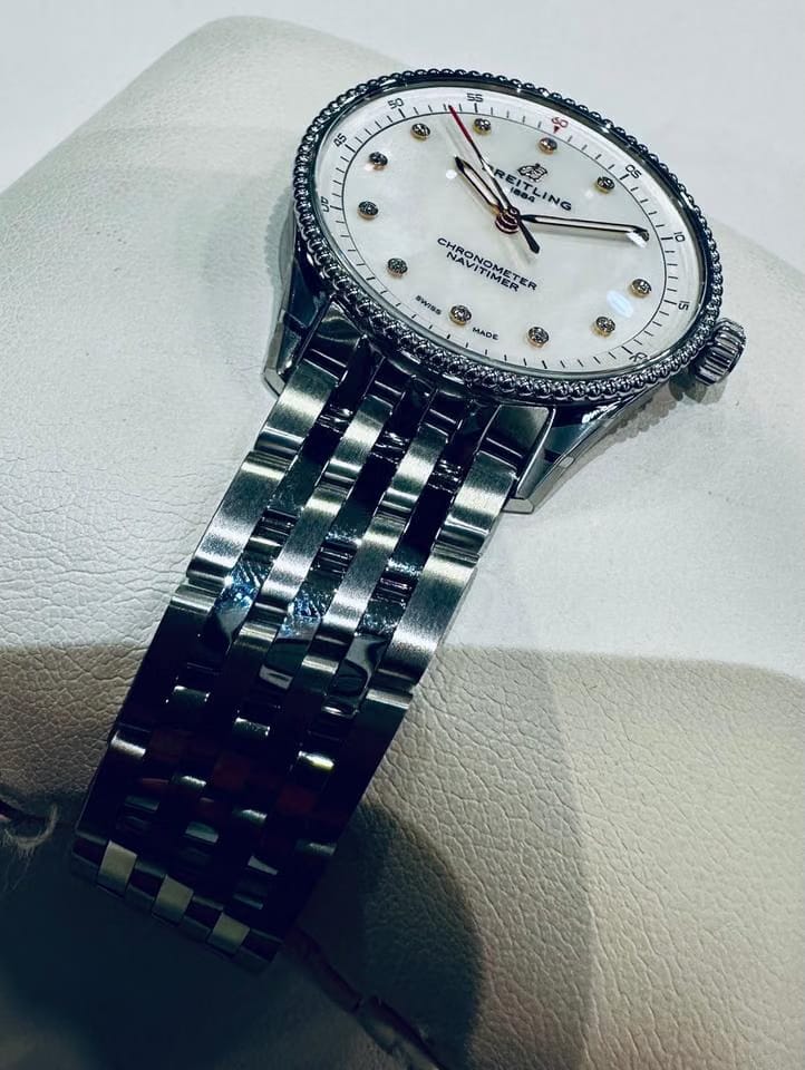 Breitling Navitimer Ungetragene Navitimer 32 Full Set