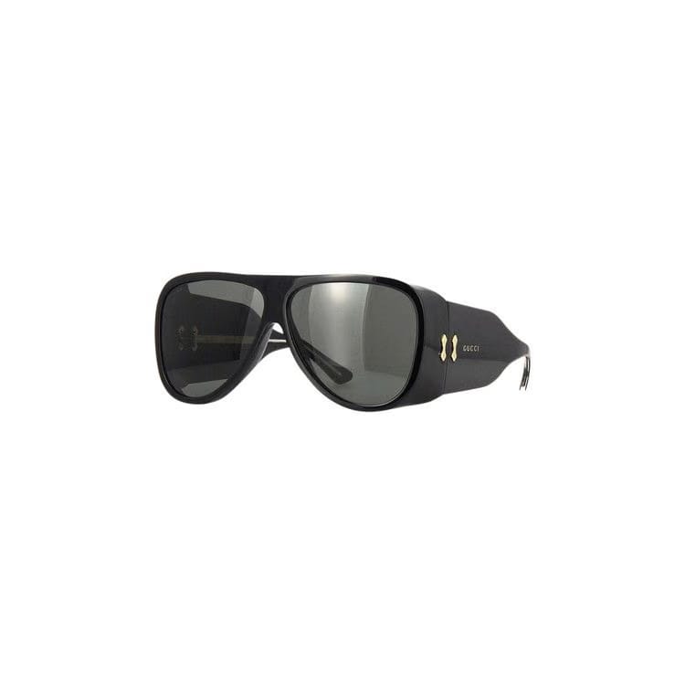 Gucci Aviator Acetate Sunglasses Black